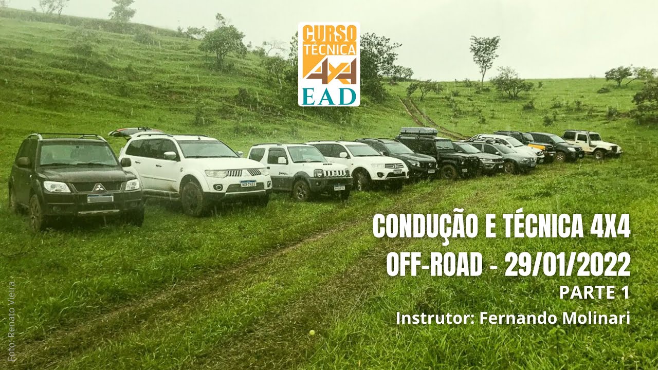 CURSO 4X4 TREINAMENTO OFF-ROAD | AULA PRÁTICA CAMPINAS - 29 janeiro 2022 Parte 1