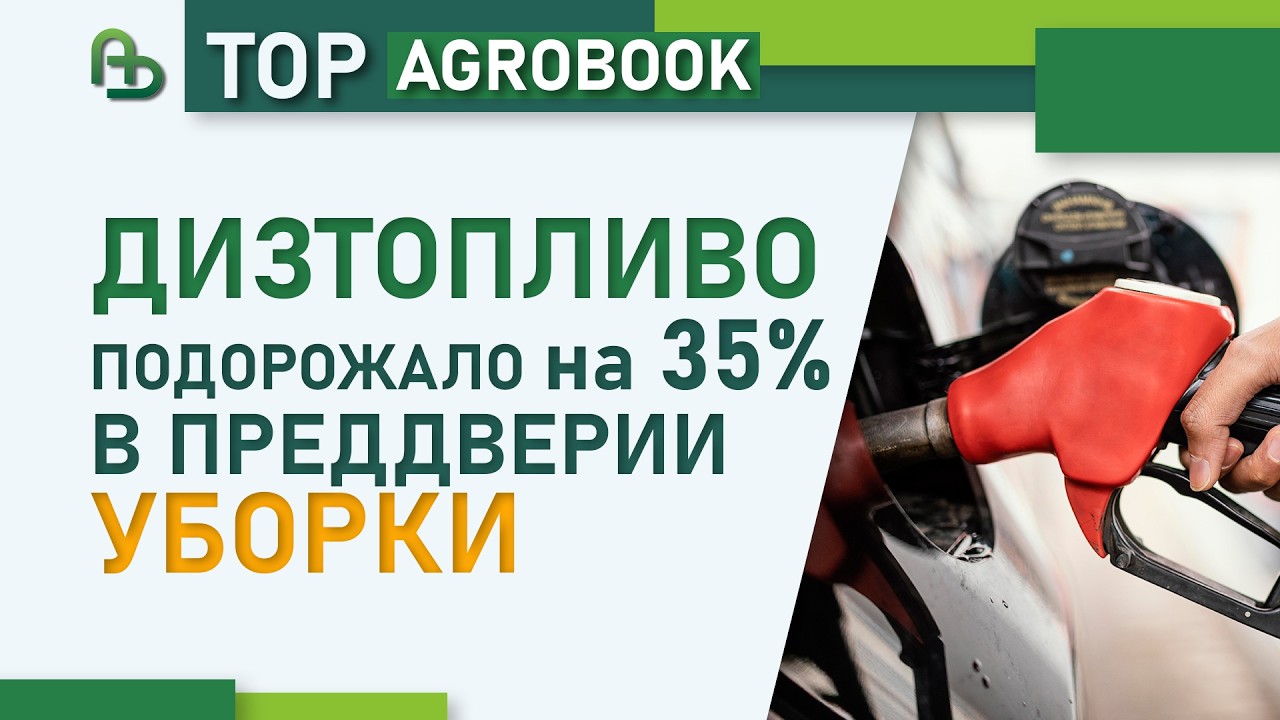 Diesel fuel prices rose 35% ahead of the harvest | TOP Agrobook