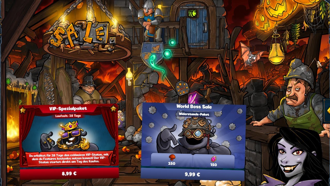 Shakes & Fidget - Worldboss & Vip Paket sind da! Neues Design! *2273 SFGame