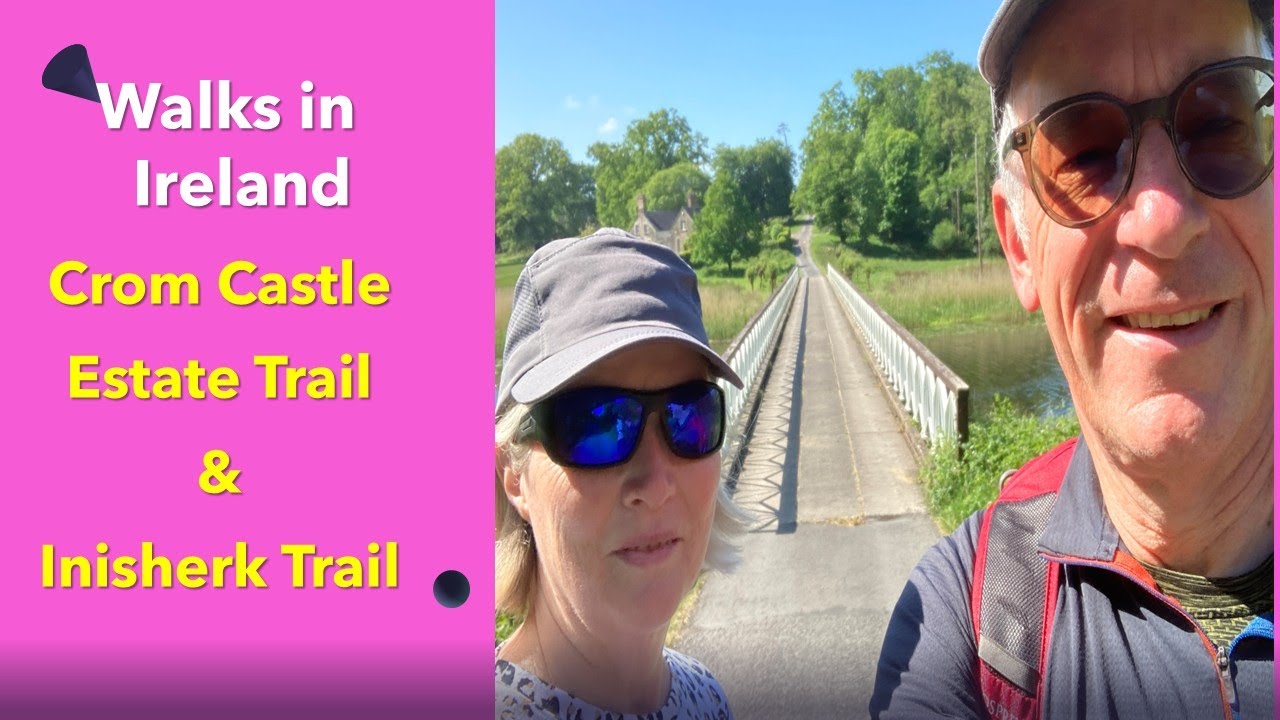 Crom Castle National TrustT N. Ireland: Circular hike on the Estate & Inisherk Trails May 2025