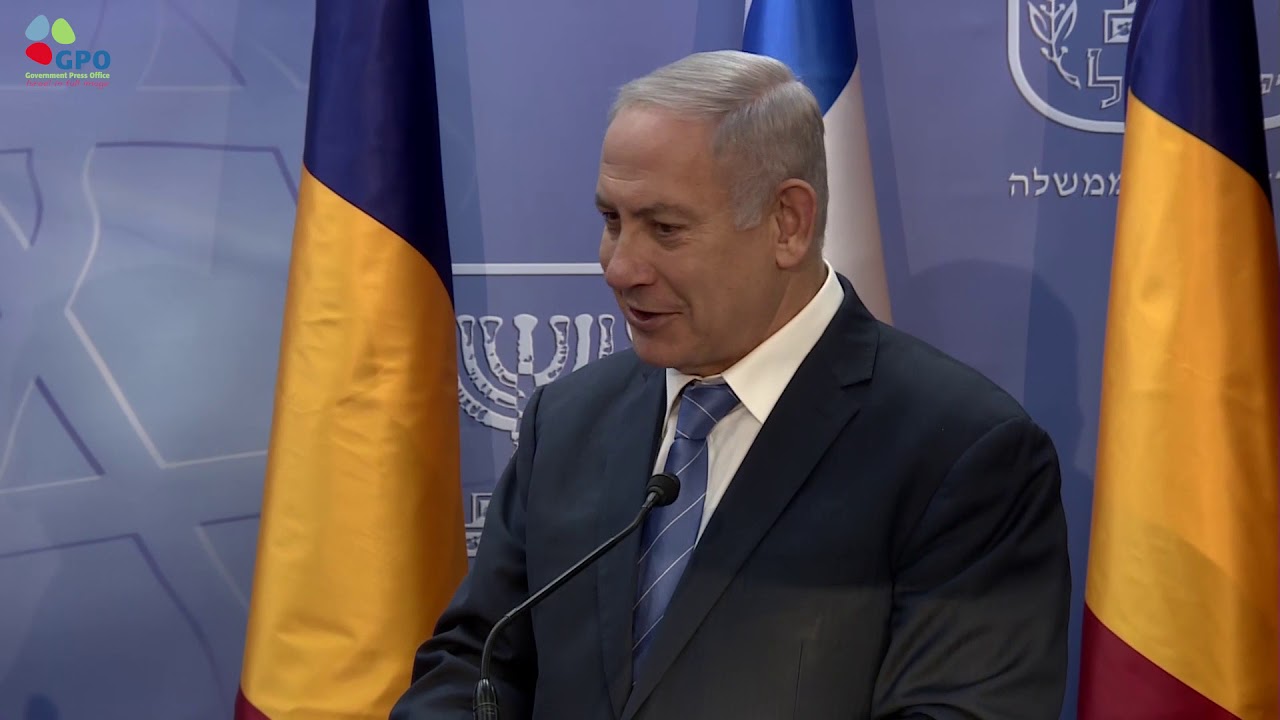 Prime Minister Benjamin Netanyahu Meets with Chad President Idriss Déby