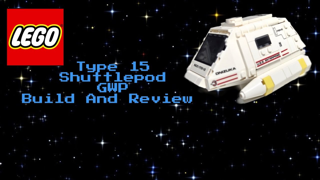 LEGO | Шаттлпод Type 15 (GWP) | Сборка и обзор