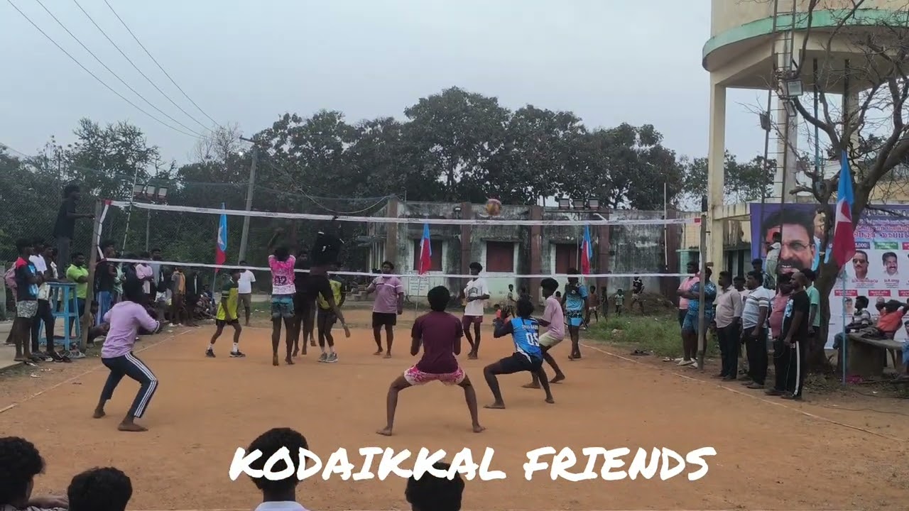 Kodaikkal friends vs Avadham,💥😱                  #firevolleyball #volleyballchampionship #volleyball