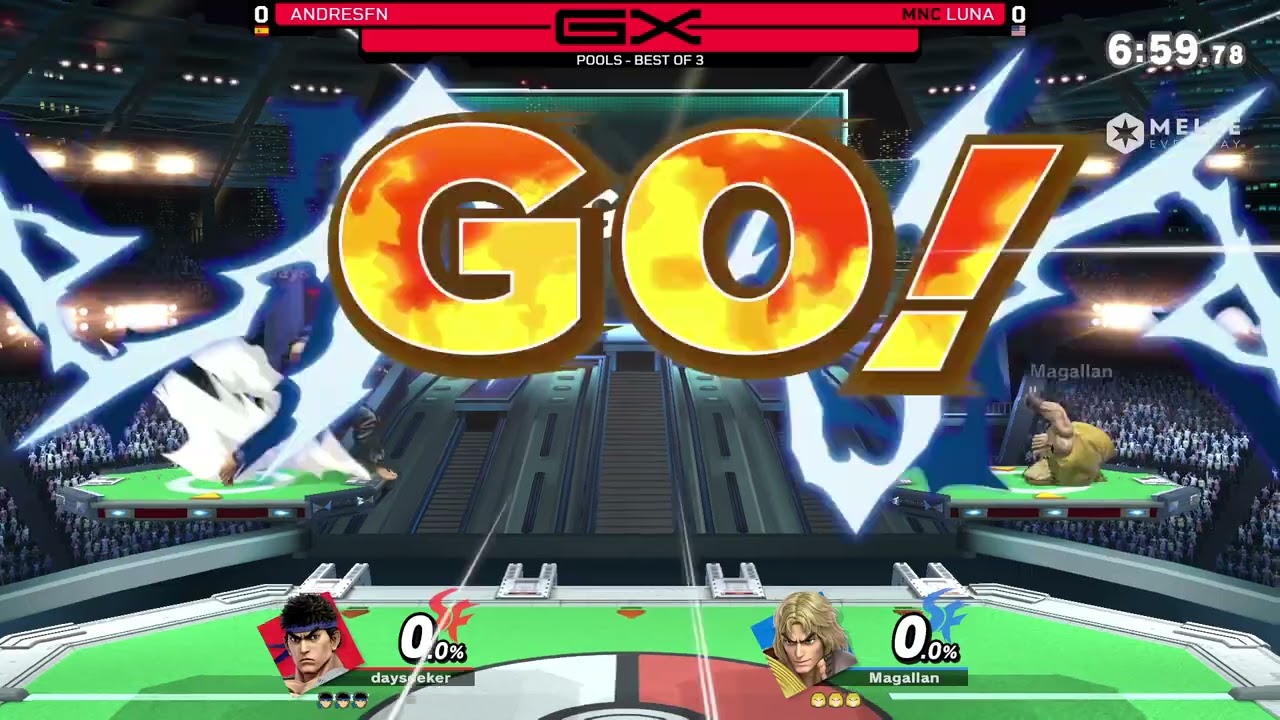 AndresFn vs Luna - Winners Pools - GENESIS X | Ryu vs Ken