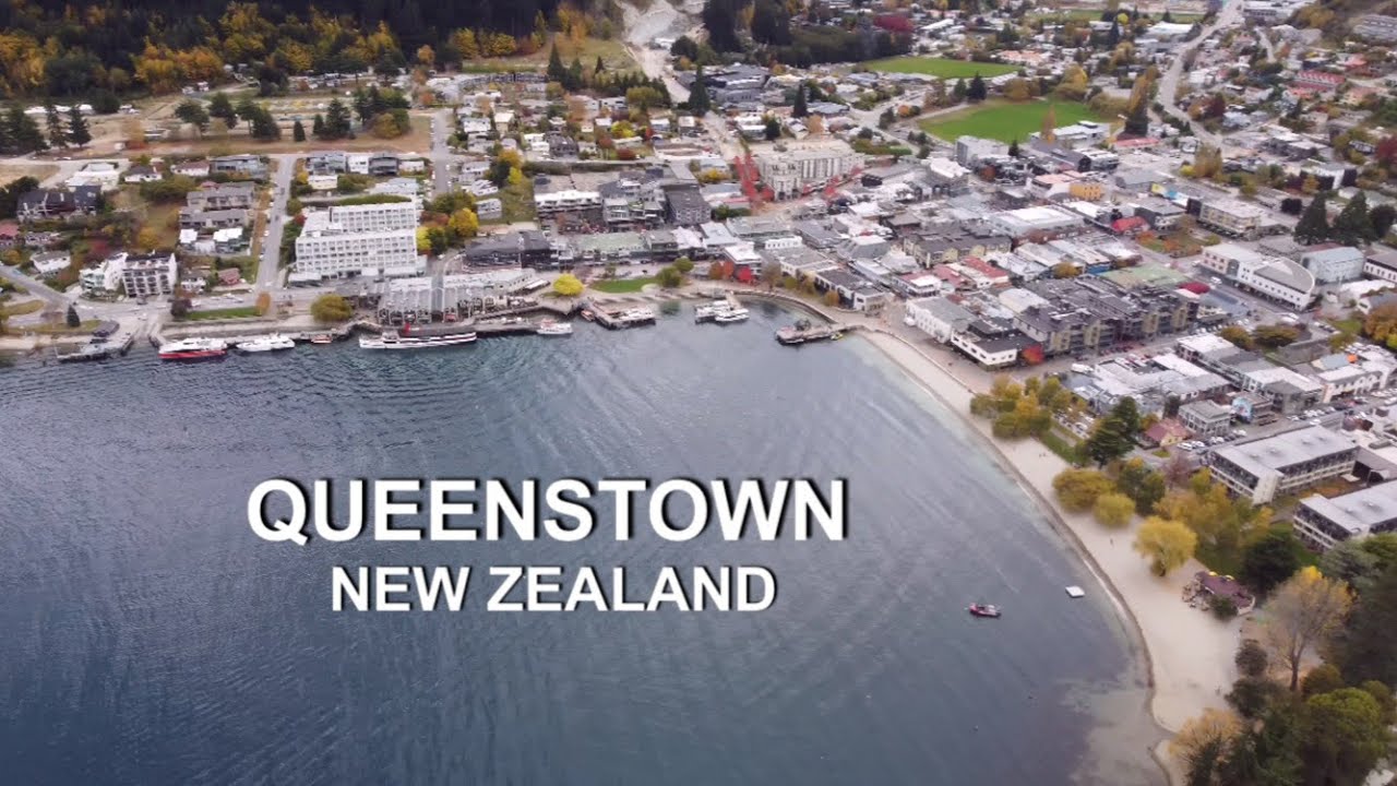 Queenstown | Drone Video | 4K | Queenstown | Otago | South Island | New Zealand