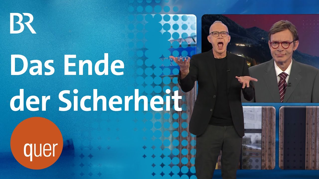 Donald Trump in Davos und das Ende der Sicherheit | quer vom BR