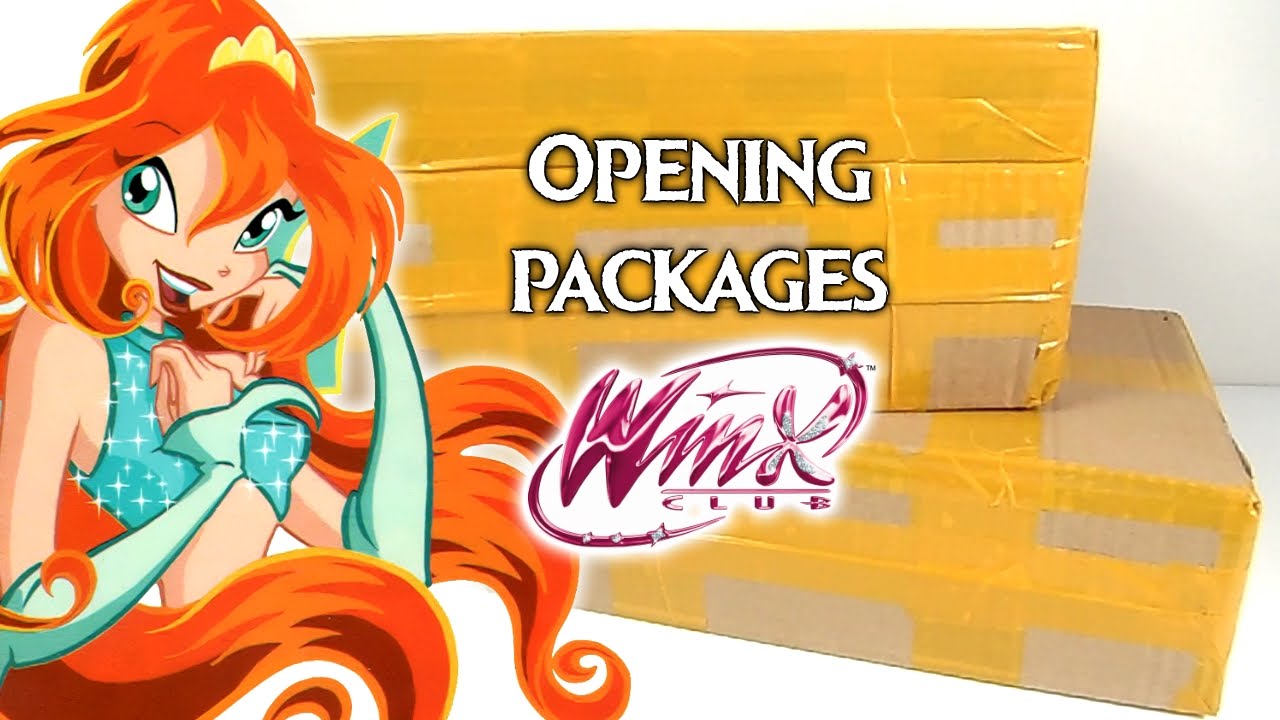Abriendo paquetes sorpresa Winx Club!