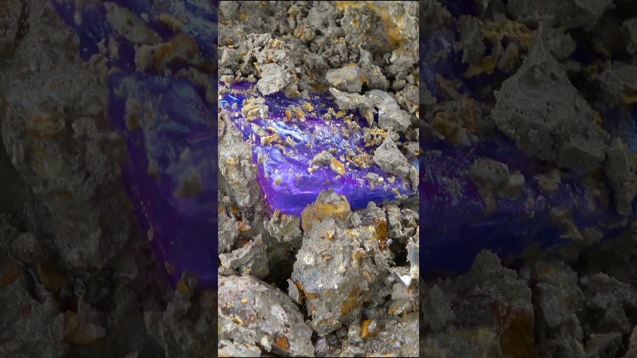 Searching for Rare Crystals from Abandoned Stone Piles 