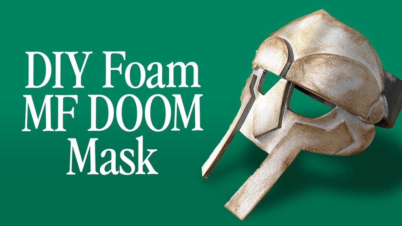 Как я сделал свою маску MF DOOM из пены EVA