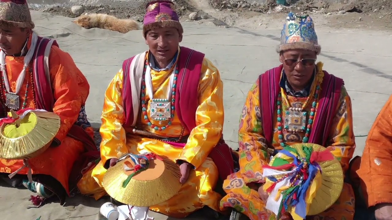Closings ceremony of zanskar glur dpon association present one month workshop in zanskar