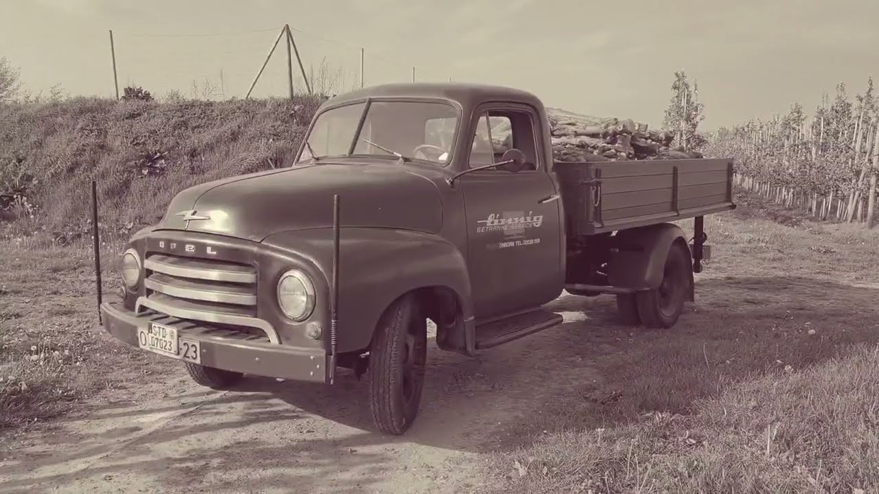 1958 Opel Blitz mit ADA Zahnstangen Kipper