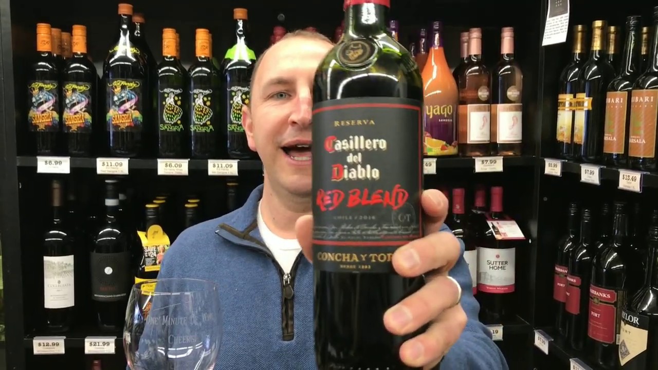 Casillero del Diablo Red Blend | One Minute Of Wine Episode # 787