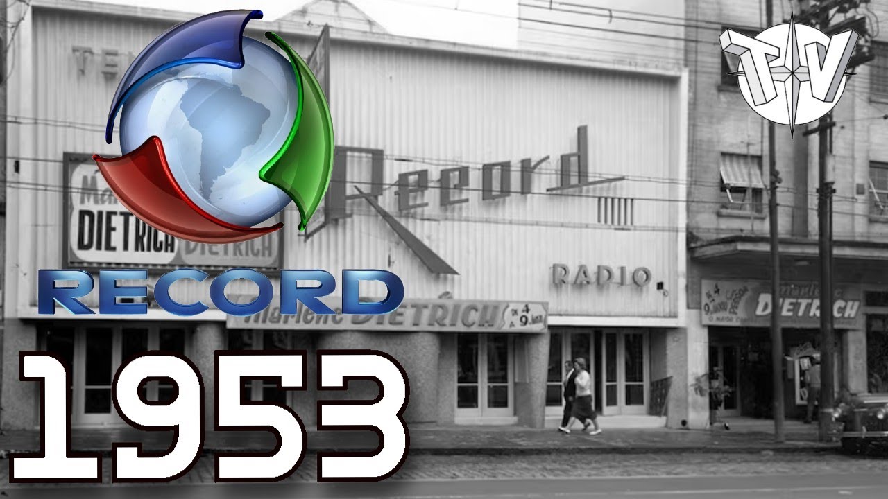 Programa&ccedil;&atilde;o de estreia da Rede Record 27 de Setembro de 1953