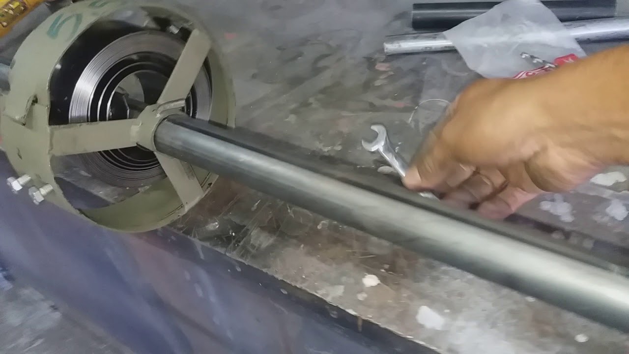 Parte 3 Fazendo porta de enrolar ou porta de aço tutorial