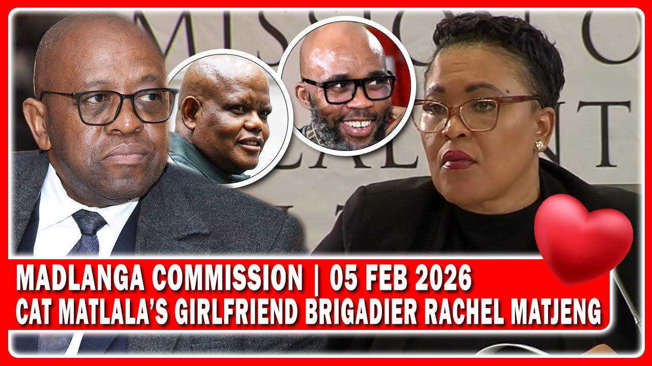 Madlanga Commission Evidence By Brigadier Matjeng ”Me And Cat Matlala Are In A Romantic Relationship