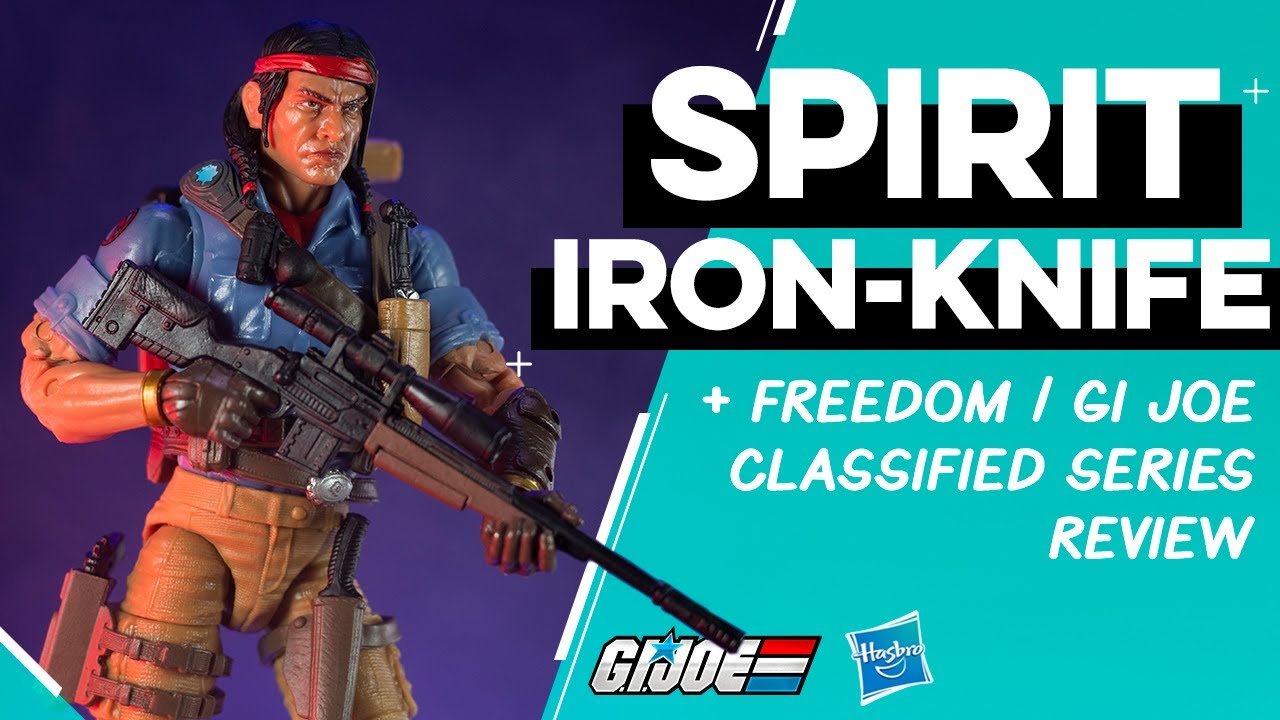 Spirit Iron-Knife | G.I. JOE Classified Series Hasbro | Review en español