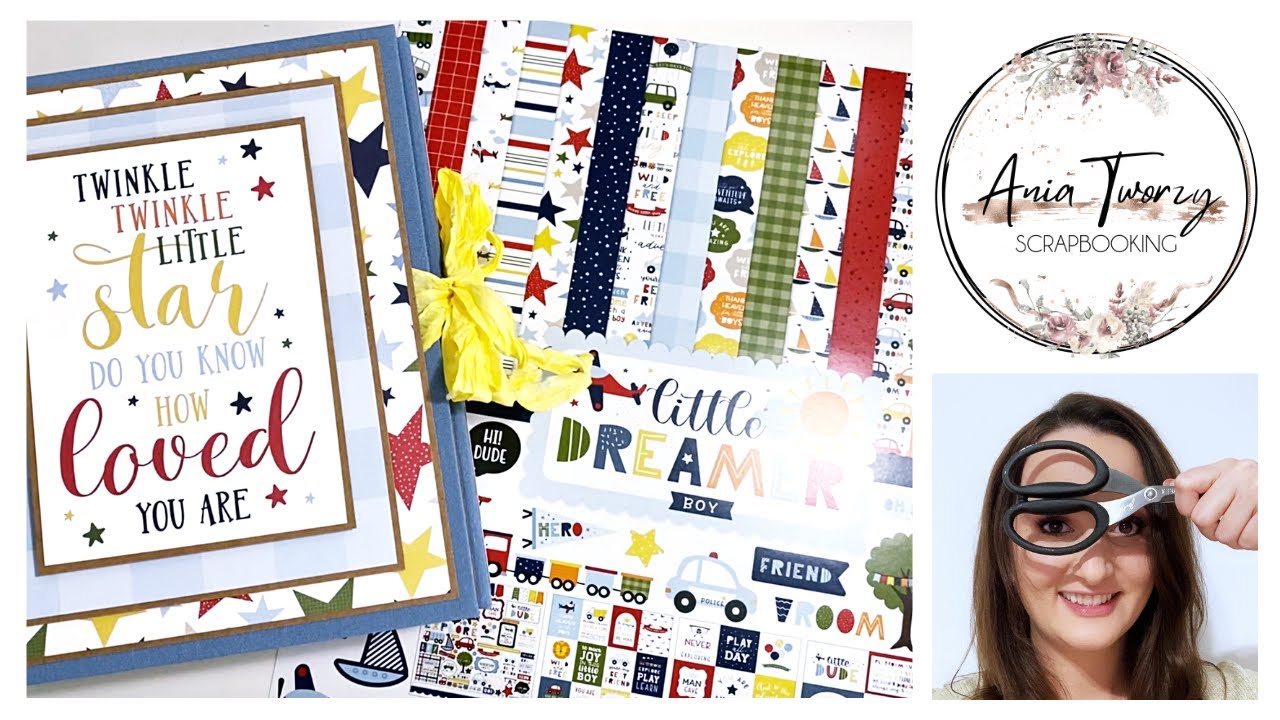 Album dziecięcy dla małego Frania - trifold fotofolio - 