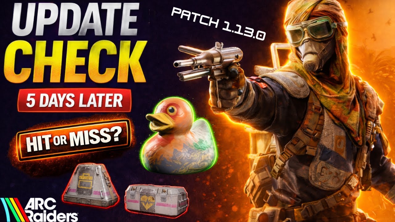 Обновление 1.13 для ARC Raiders: 5 дней спустя — удачное или неудачное?