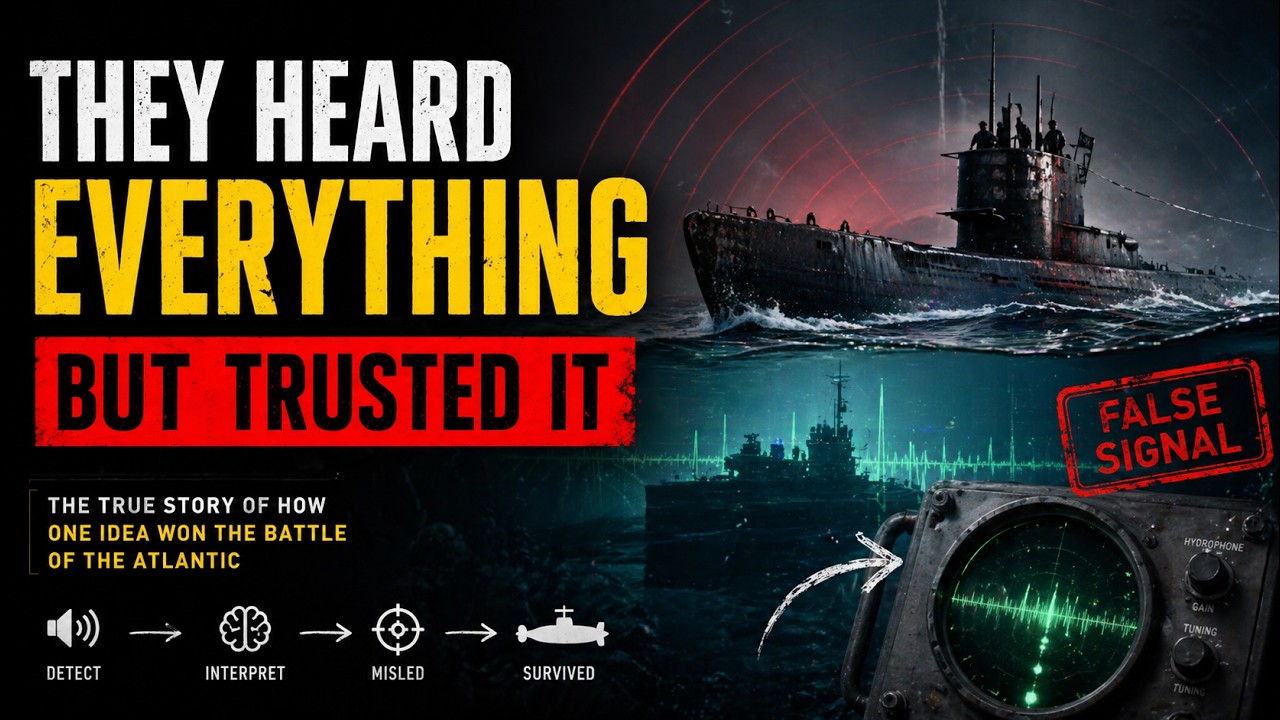 U-Boats Could Hear Every Ship — Until a 64-Year-Old Whaler Taught the Navy to Make Sound Lie