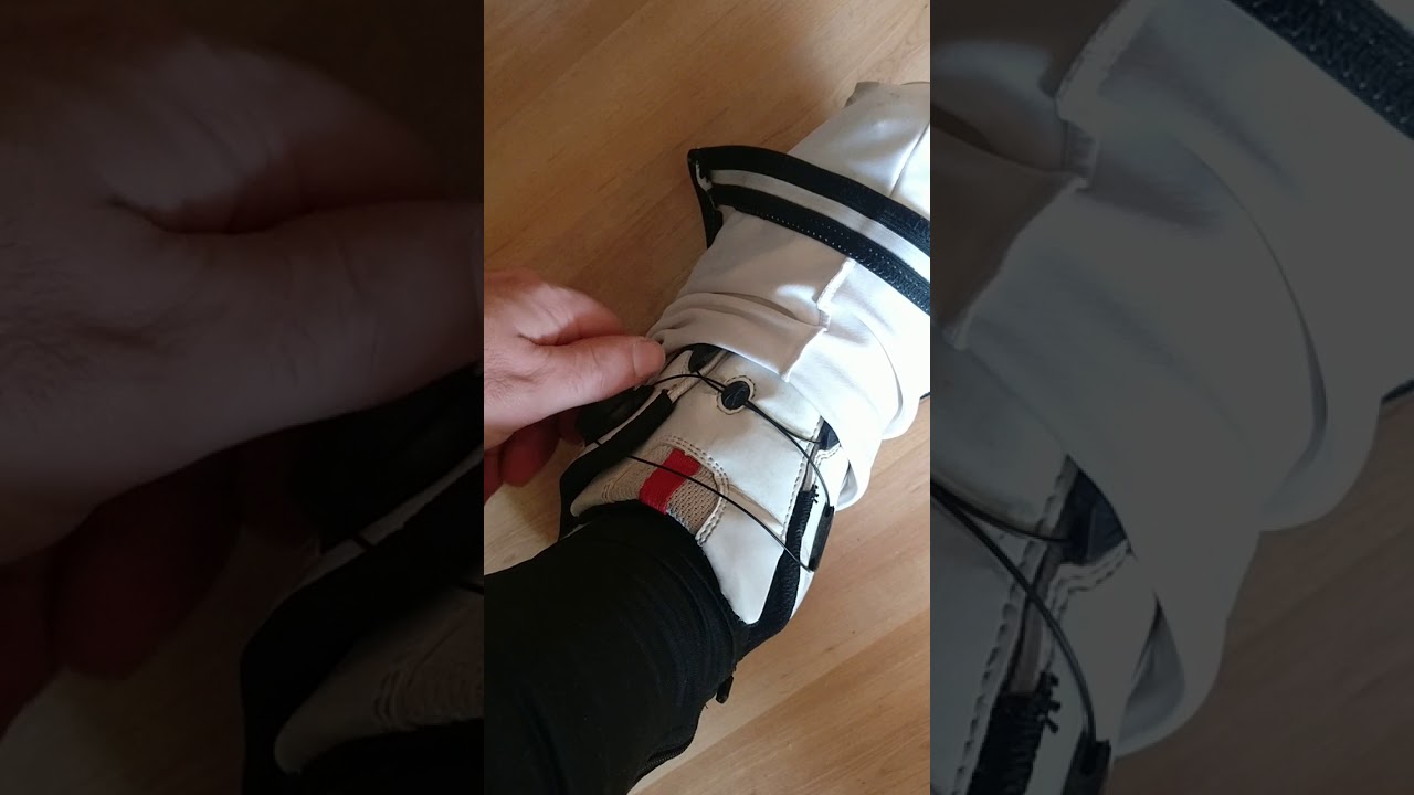 Freelock cycling shoes system doesn't tighten up