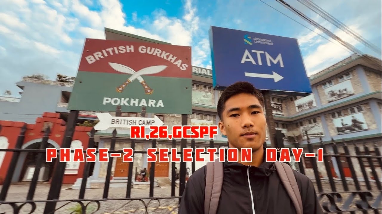 Intake 2026 GCSPF phase-2 selection day-1