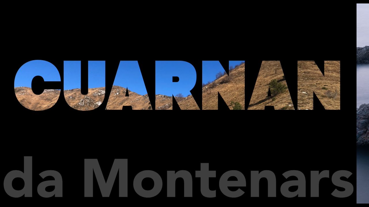 016 MONTE QUARNAN un'escursione adatta a tutti e praticabile in ogni stagione
