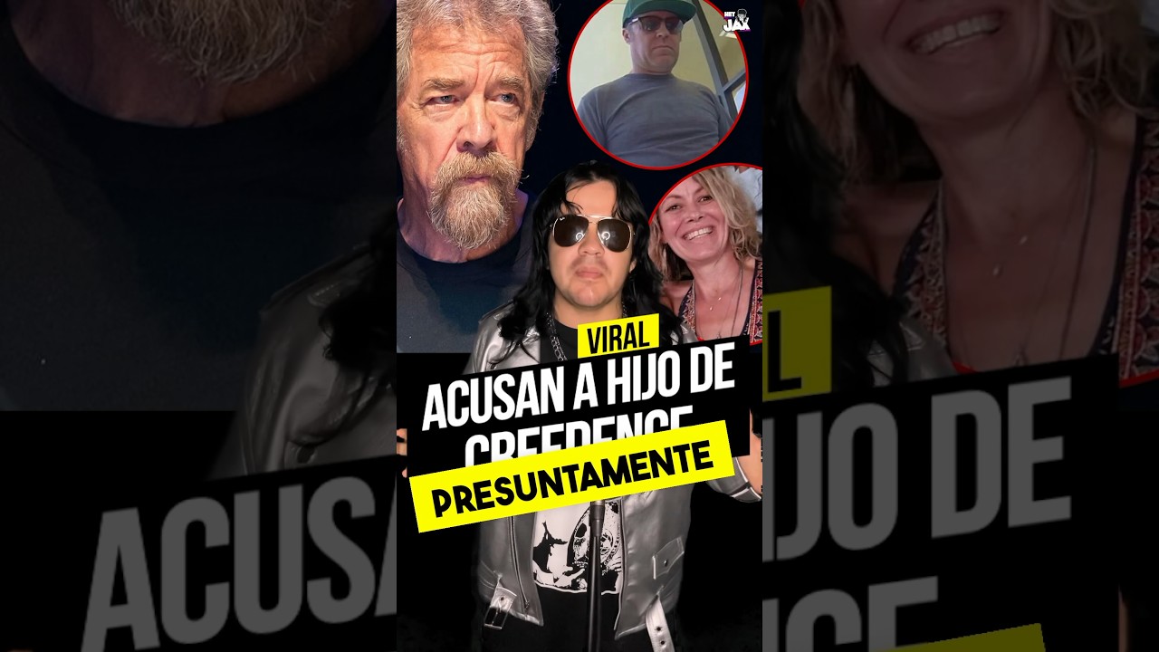 Hijo de baterista de CREEDENCE es ACUSADO de DESVIVIR 🚨⚠️   