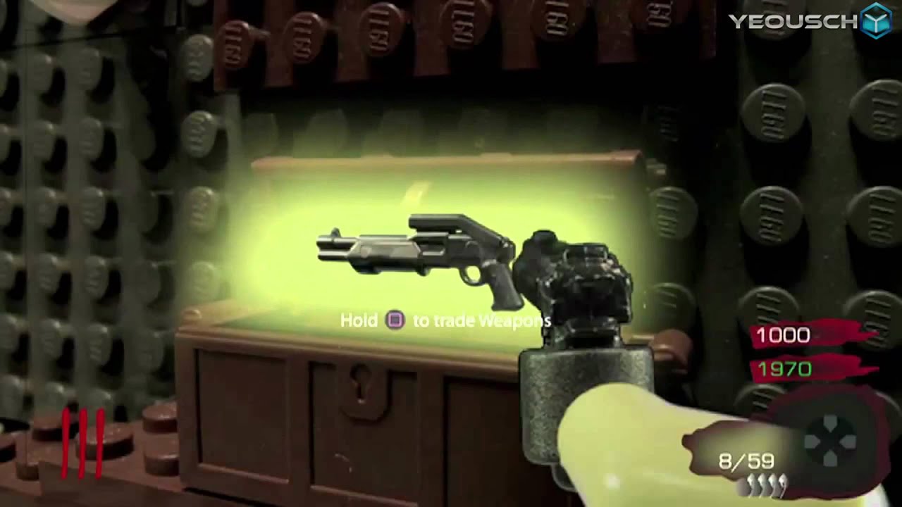 Lego CoD Nazi Zombies || Kino der Toten (Gameplay)