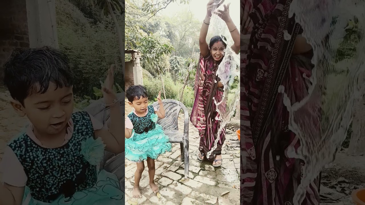पापा पानी गिर गया#short video#viral video#trending short #💧🫧