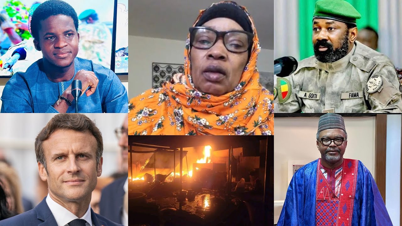 TRÈS TRÈS URGENT : MAMAN NATIONALE VS ASSIMI GOÏTA, AZIZ TRAORÉ, EMMANUEL MACRON ET