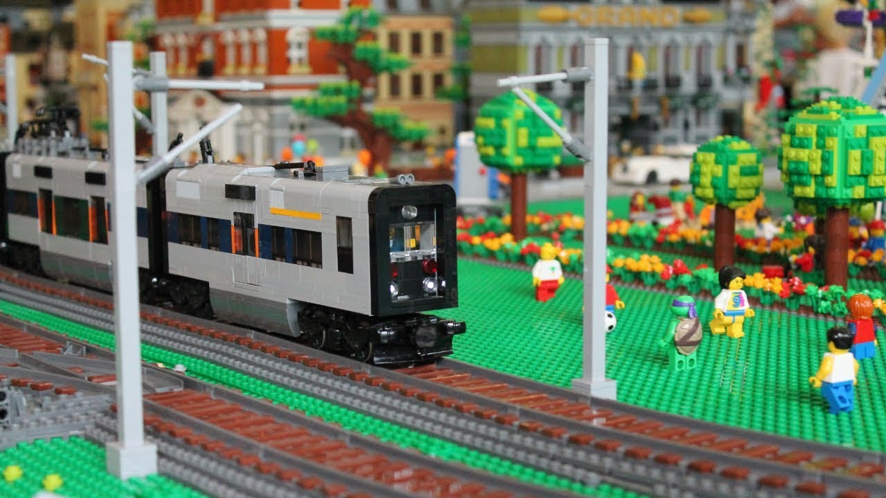 LEGO® train MOC - X31K Öresundståg