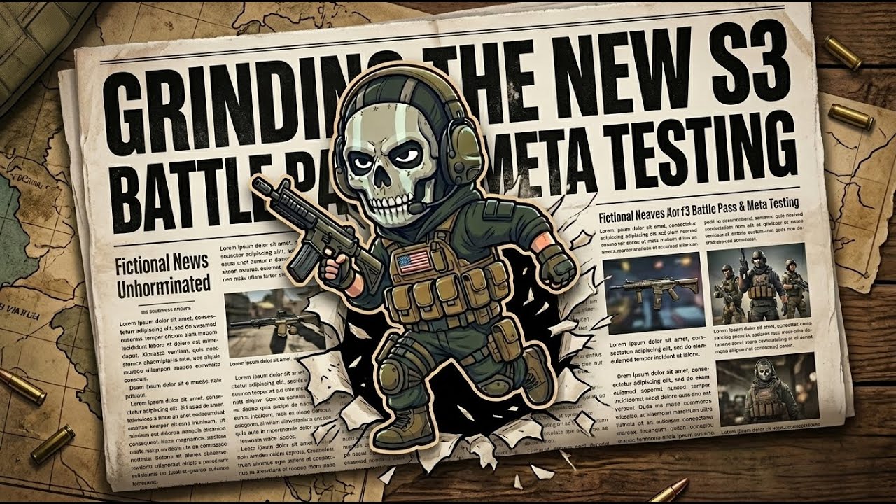 Grinding the new S3 Battle Pass & Meta Testing