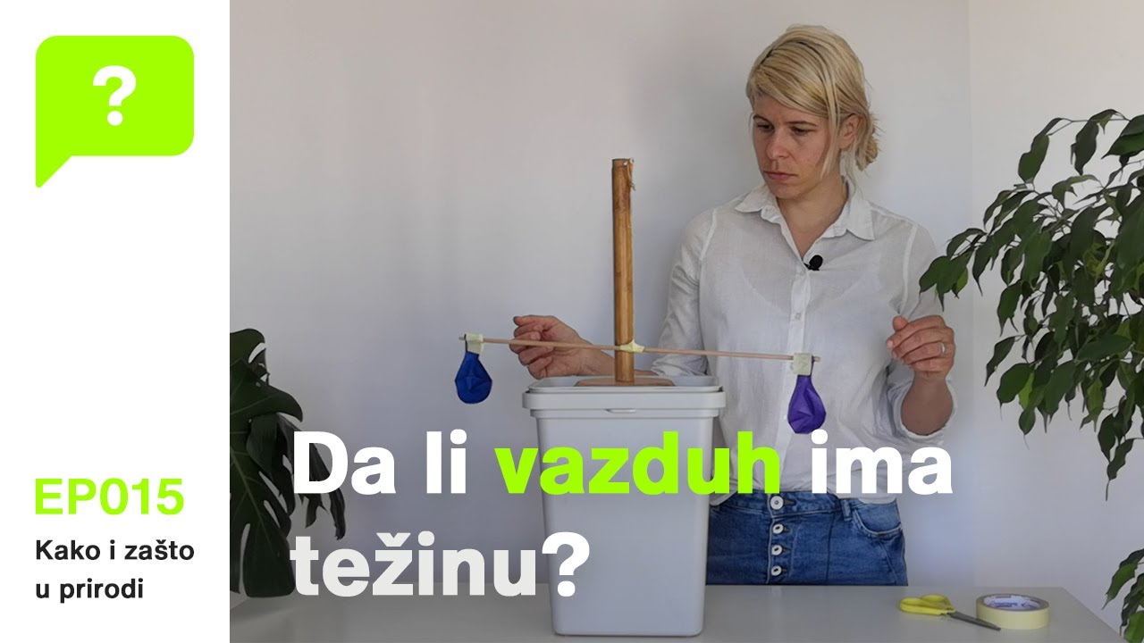 Da li vazduh ima težinu?