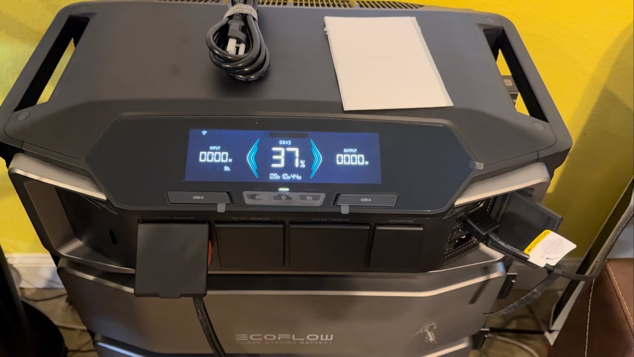 Распаковка и первоначальная настройка EcoFlow Delta Pro Ultra