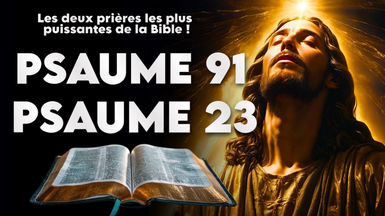 Psaume 91 et 23 : PRIÈRE PUISSANTE: Je peux tout en Dieu qui me FORTIFIE et me PROTÈGE