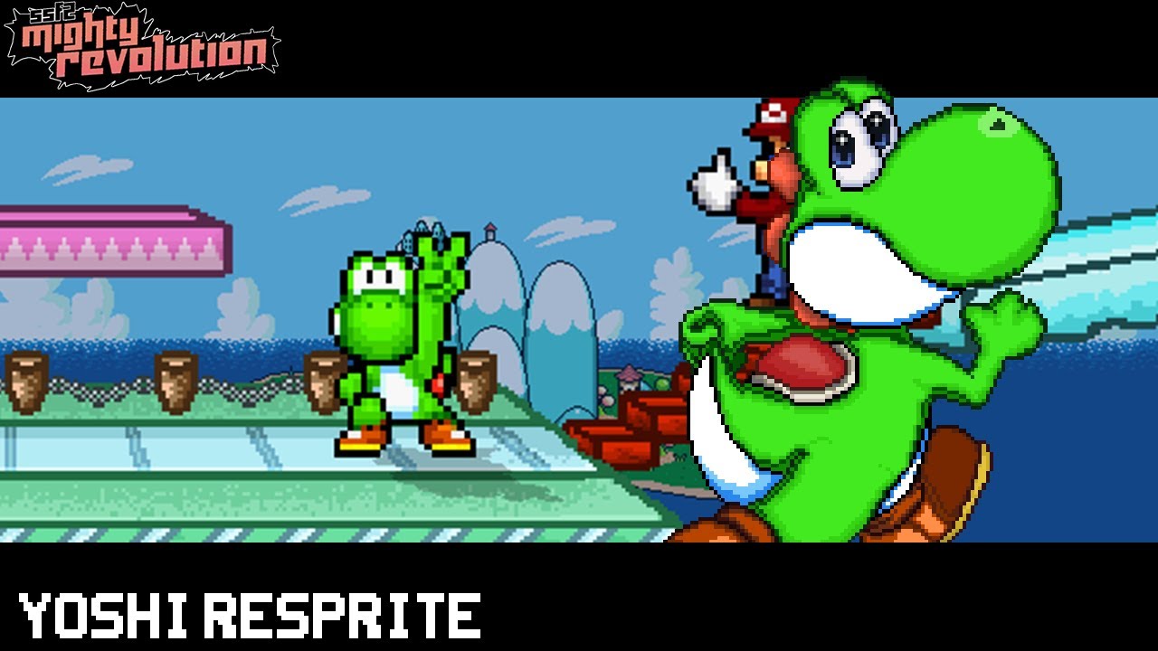 | SSF2 Mods: Yoshi Resprite | Matix 64 | Mighty Revolution