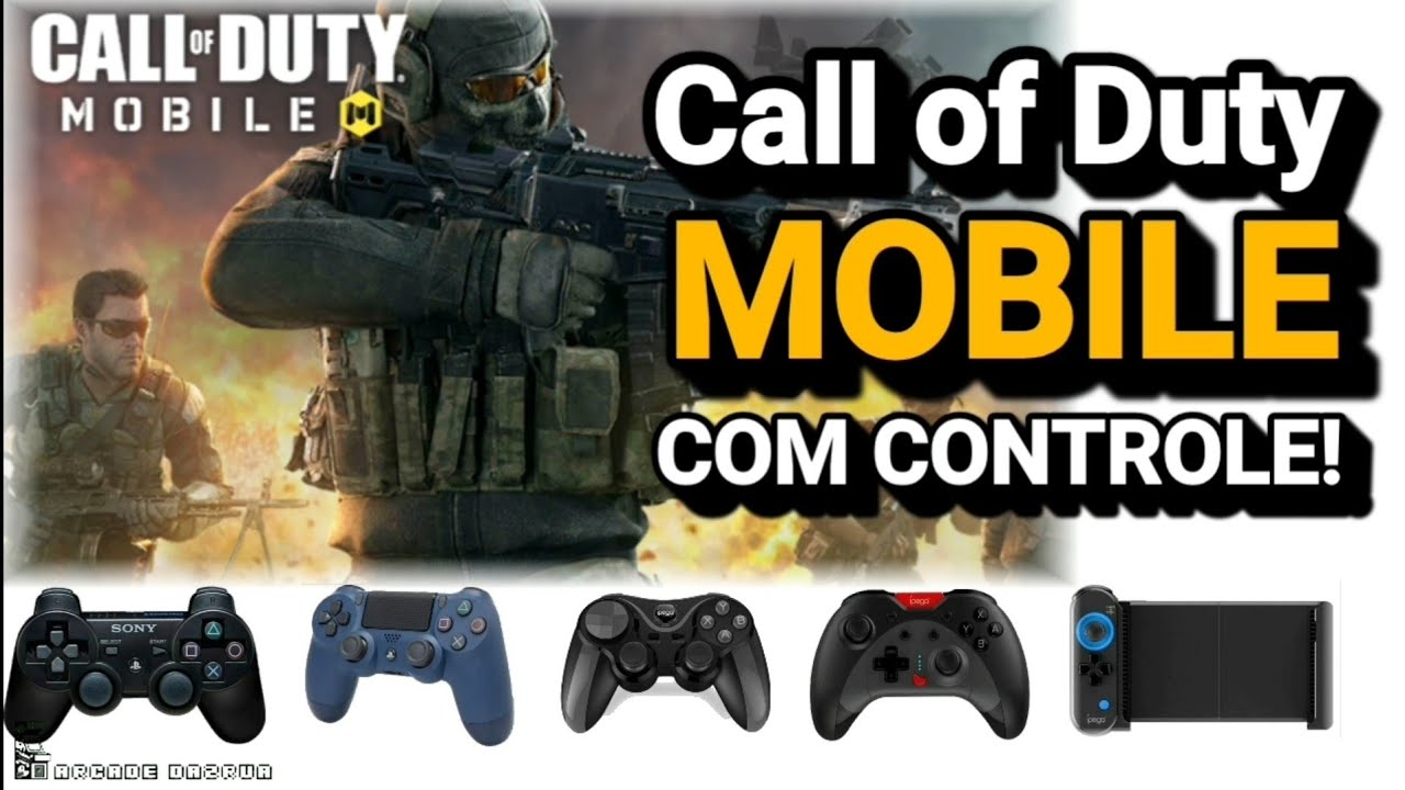 Como jogar Call of Duty com controle ( android )