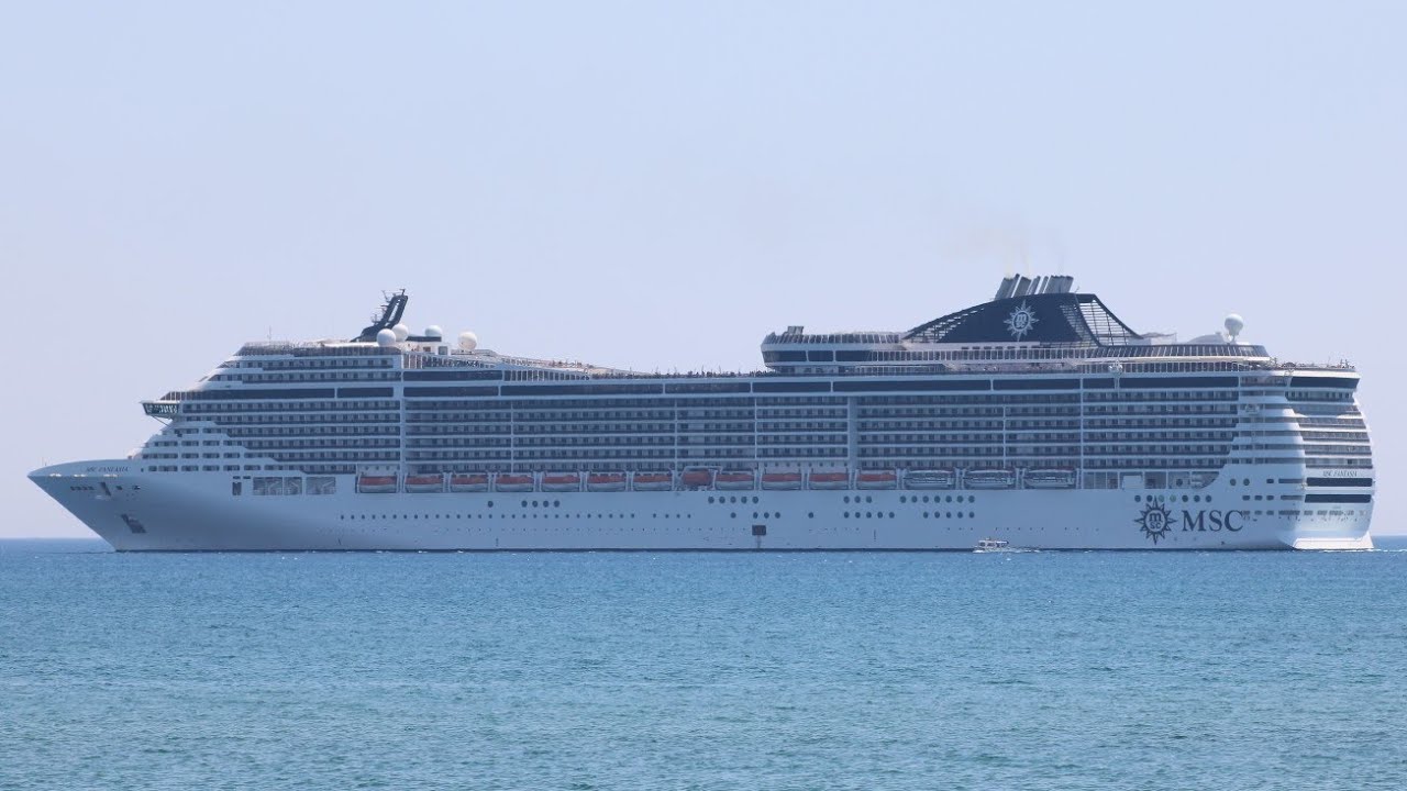 MSC FANTASIA🇵🇦 - Departure from Katakolo Port, Greece [27/6/2025]