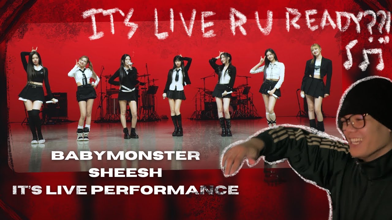 BABYMONSTER - “SHEESH” Band LIVE Concert [it's Live] K-POP live music show | REACTION