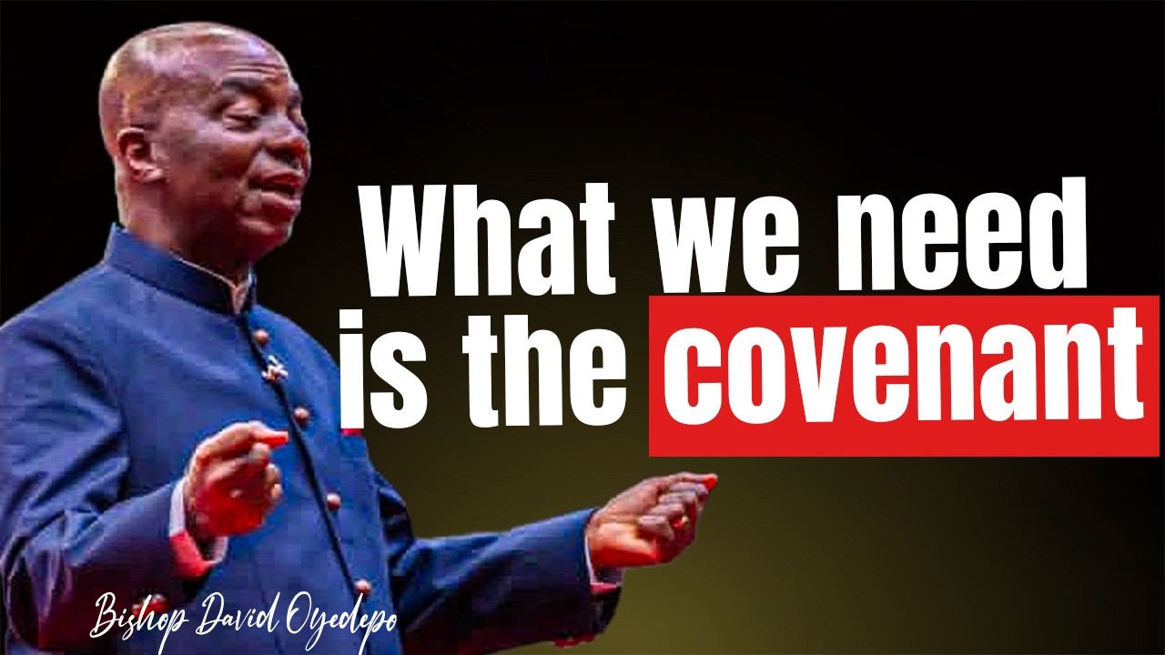 Перестаньте ждать удачи — начните жить в Завете | Епископ Дэвид Ойедепо