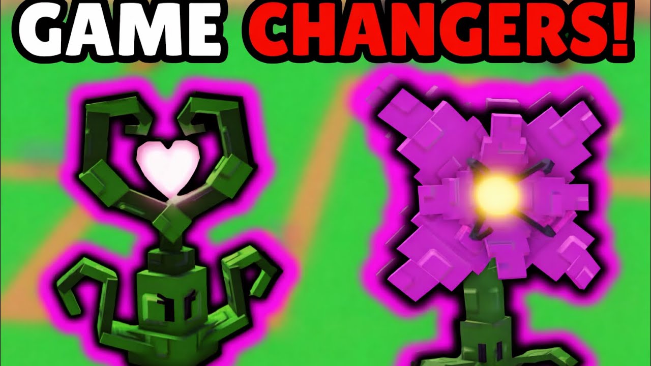 The Love BurstBloom and The Charm Blossom Showcase In GardenTower Defense