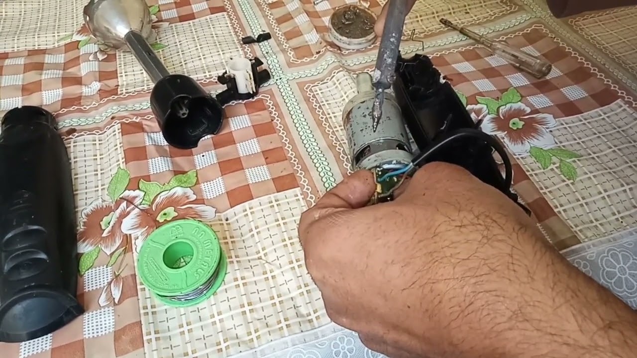 How to repair a faulty hand blender | tips and tricks | cleaning it #youtube #viral #video #blender