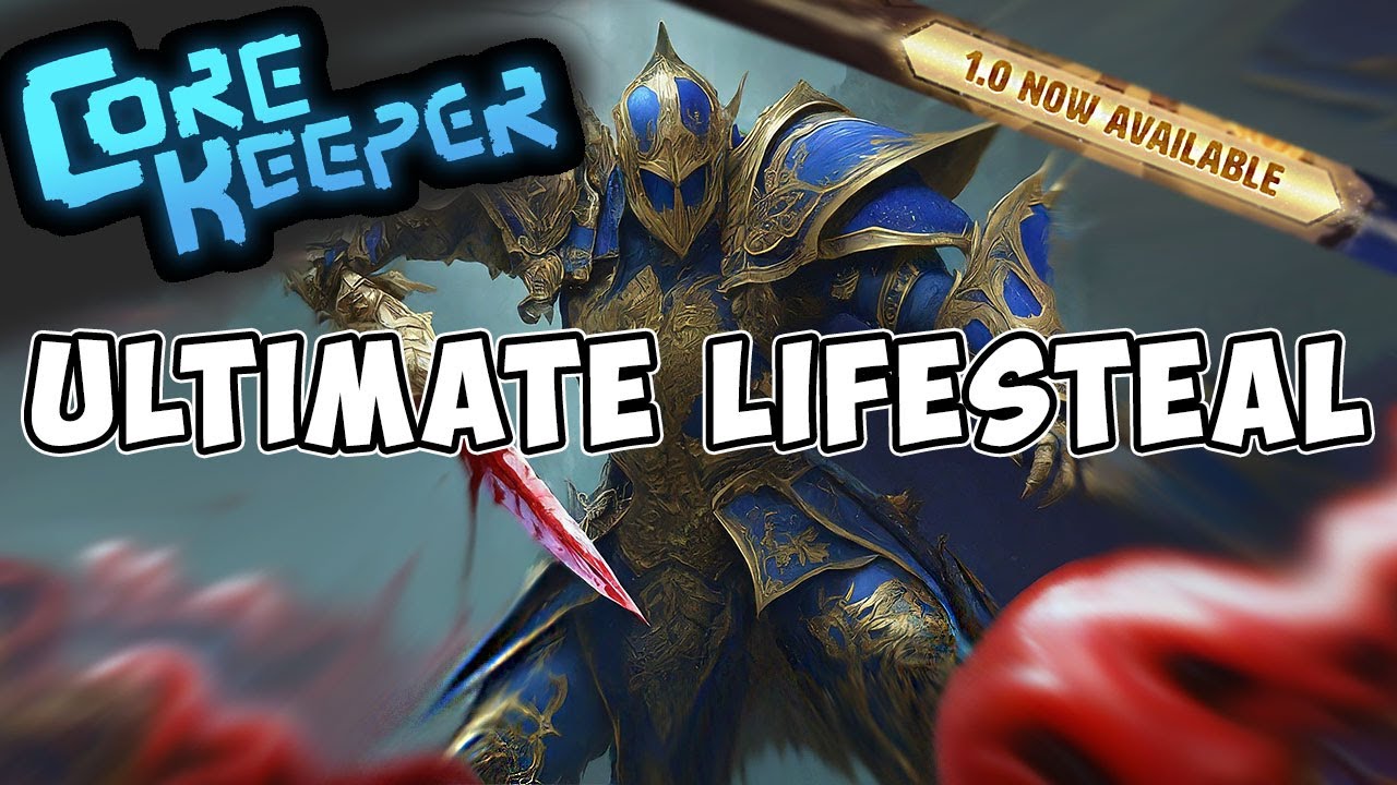 Ultimate Lifesteal Melee Build | Core Keeper 1.0