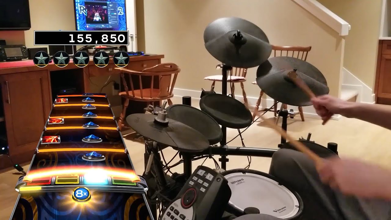 Hands Down by Dashboard Confessional | Rock Band 4 Pro Drums 100% FC