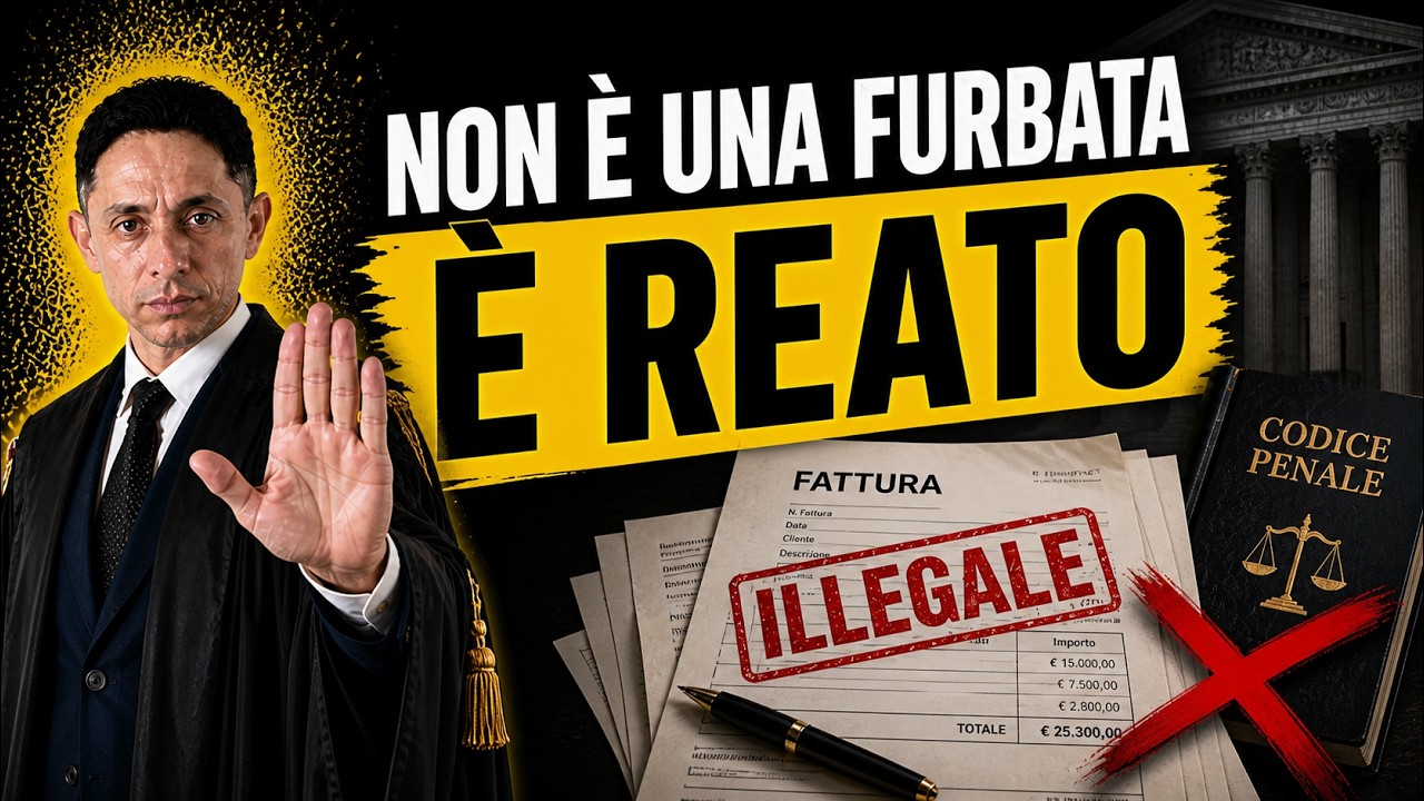 🗃FATTURE FALSE per operazioni inesistenti: attenzione che rischi di andare in CARCERE!