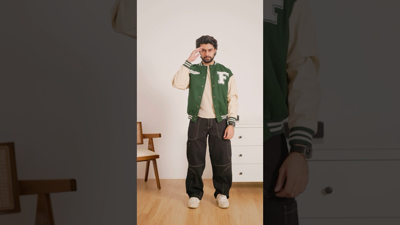 Styling Varsity Jacket Men! #mensfashion #mensstyleguide #fashion
