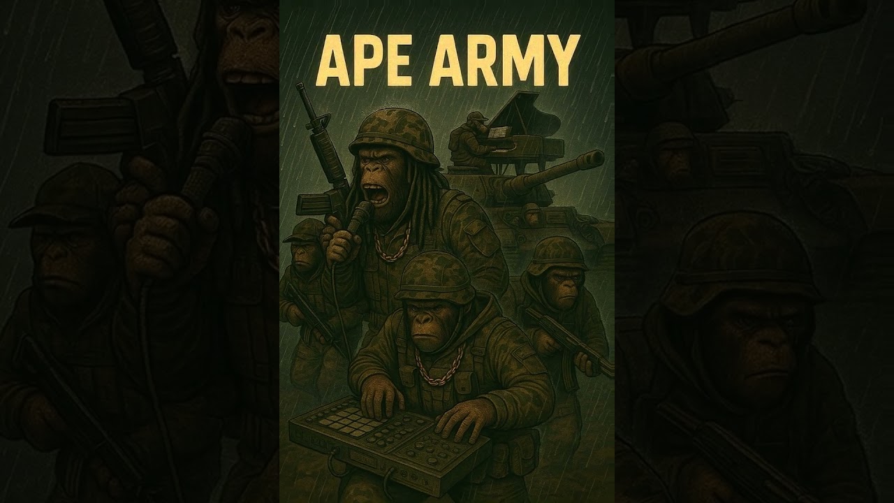 RHYTHM PIANO DOWNPOUR -What Happens When Apes Go To War?