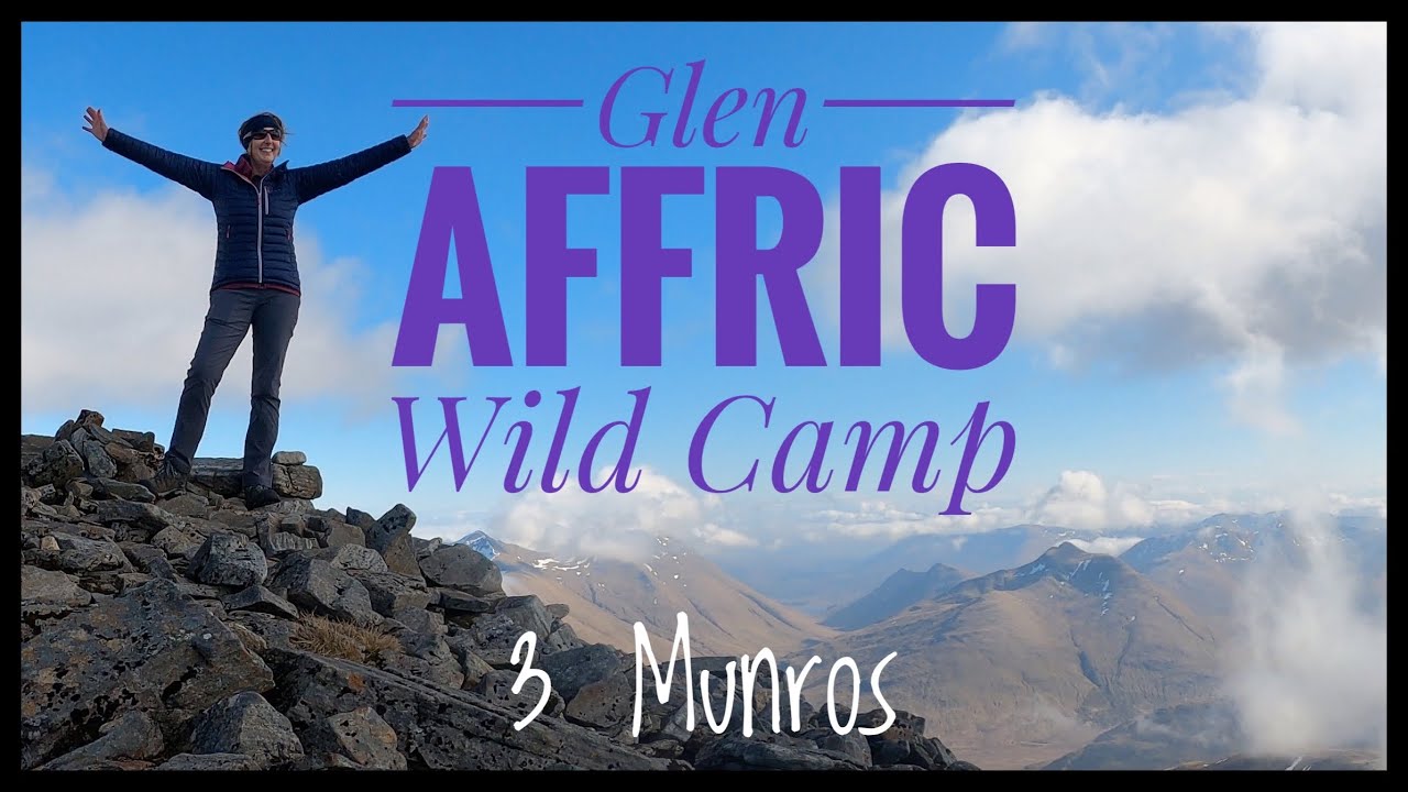 Glen Affric Wild Camp: 3 Munros