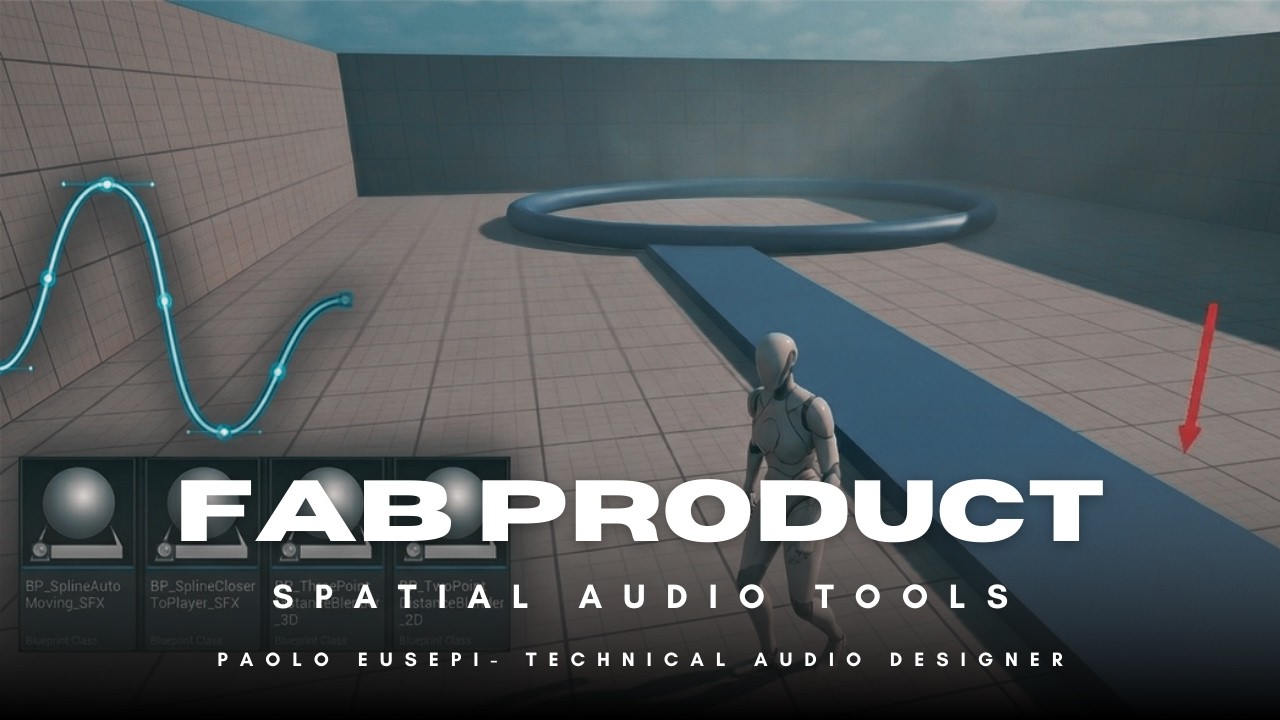FAB Product: Spatial Audio Tools for Unreal Engine V
