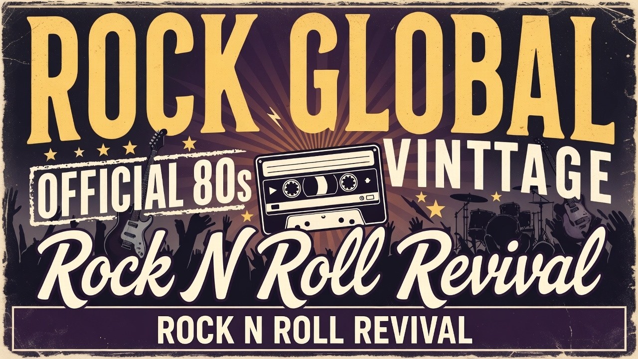 Best Rock Global Vintage 🎸 Official 80s Rock N Roll Revival